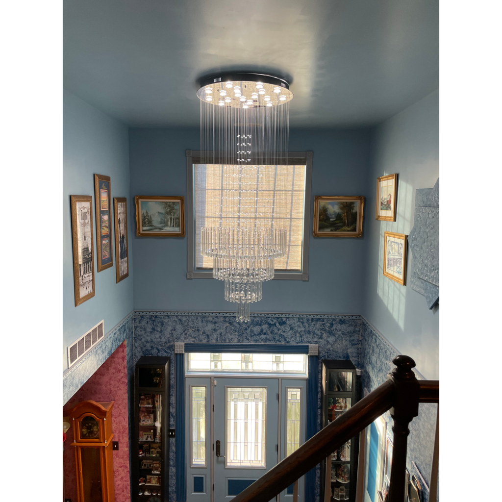 cost of installing chandelier in Kent