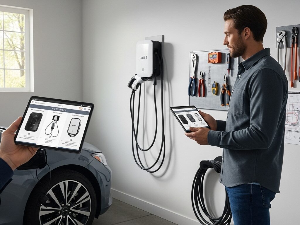 EV Charger Installation: How to Choose the Right Level 2 Charger for Your Home