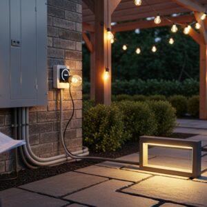 Integrating Outdoor Lighting with Other Electrical Upgrades
