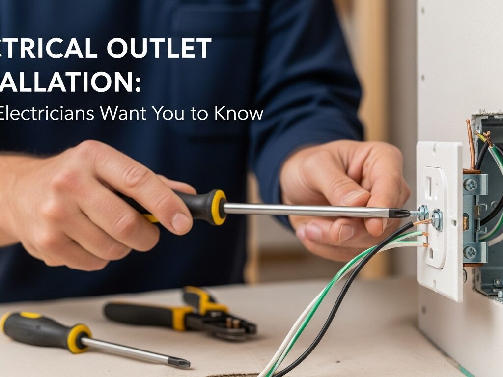 Electrical Outlet Installation: What Electricians Want You to Know