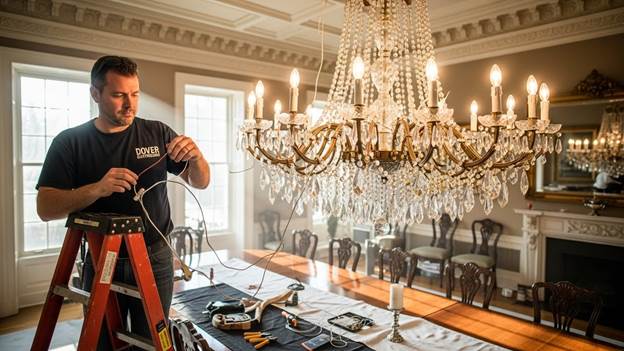Chandelier Installation: Expert Advice from Dover DE Electricians
