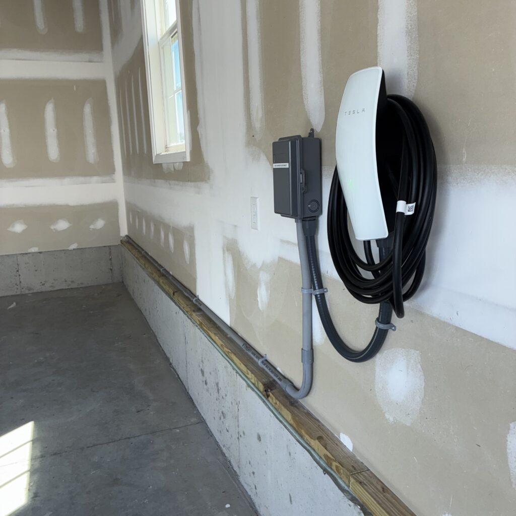 Home EV charger installation in Kent County