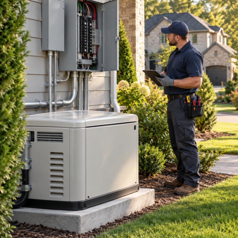 backup generator installation in Kent County